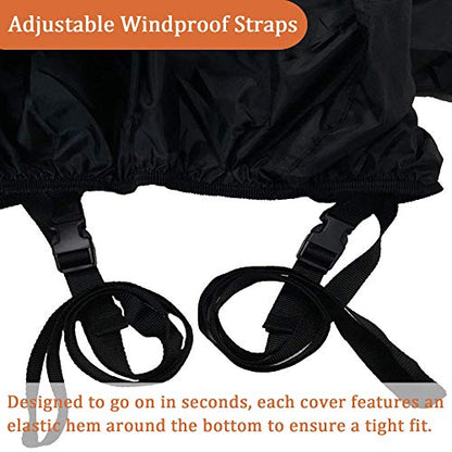 ATV Cover Waterproof Quad Bike Cover (black / X-Large)