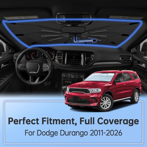 Windshield Sun Shade Umbrella for Dodge Durango 2011 (for Dodge Durango 2011-2026)