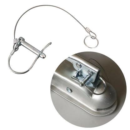 Trailer Coupler Pins with Tethers (5/16"x1-3/4"x5)