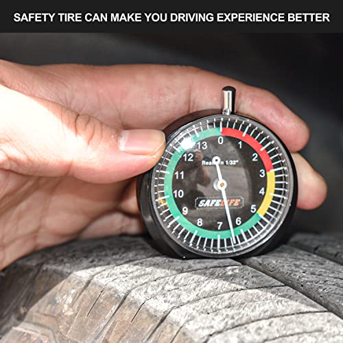Tire Tread Depth Gauge (1 PACK)