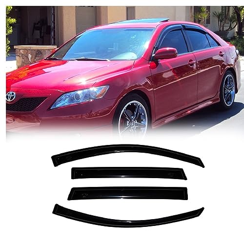 Window Visors Rain Guards for 2007 (2007-2011 Camry Sedan)