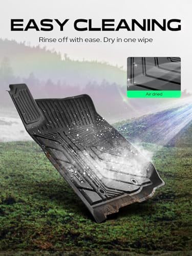 Automotive Floor Mats for Toyota Tacoma 2016 (2016-2023 Double Cab)