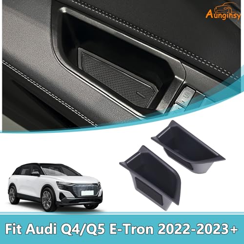 Front Door Side Storage Box Compatible with Audi Q4 E (Front Door Storage Box)