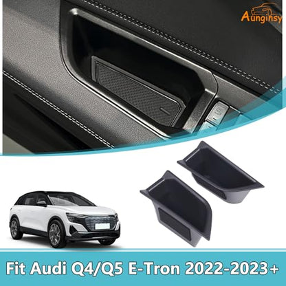 Front Door Side Storage Box Compatible with Audi Q4 E (Front Door Storage Box)