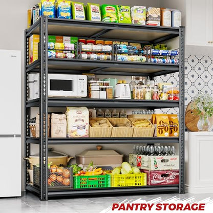 Garage Shelving Unit 35.6" W x 16" D x 72" H (72" H x 35.6" W x 16"D)