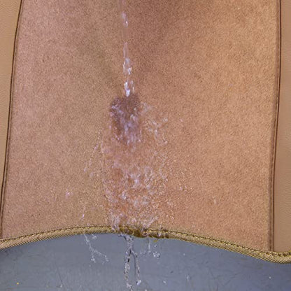 Beige Leather & Waterproof Car Carpet Floor Mats (All Beige)