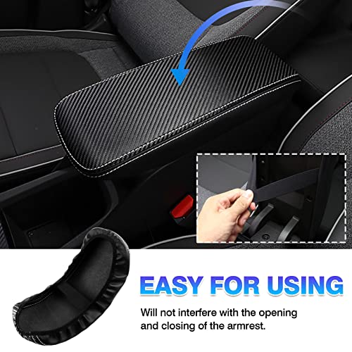 Center Console Cover for Chevy (4)21-26|Trailblazer|Carbon Pattern,Regular)