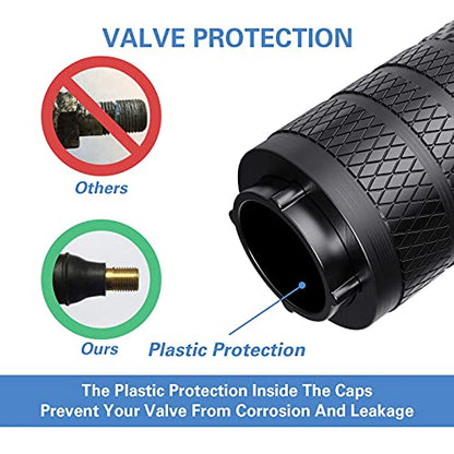 Tire Valve Stem Caps (Black)