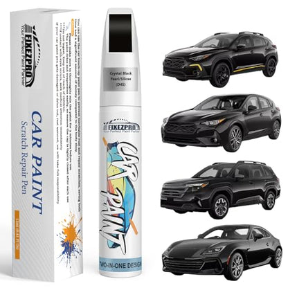 D4S Crystal Black Pearl (For subaru / Crystal Black Pearl(D4S) compatible with Ascent-models/BRZ/Crosstrek/Compatible withester-models/Impreza/Legacy-models/Outback/Tribeca/WRX/XV-Crosstrek)