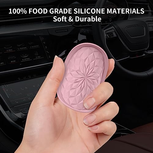 Car Coasters for Cup Holders [4 Pack] (4 Pack-dusty Rose)