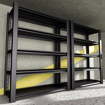 3000 LBS Capacity Metal Storage Rack 72" H x 48" W x 20" D