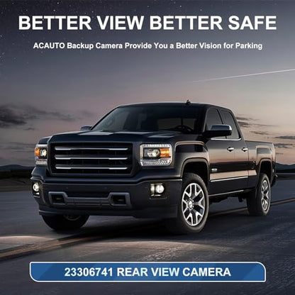 Backup Camera Fit for Chevrolet Silverado Cheyenne GMC Sierra 2014 2015 (Fit for Chevrolet Cheyenne 2014-2015)