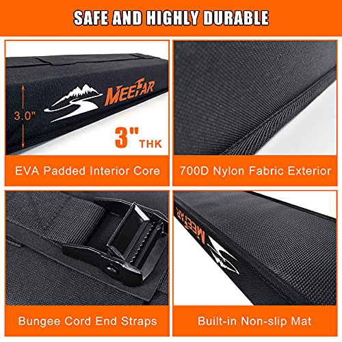 Kayak Car Roof Rack Pad for Kayak Surfboard SUP Canoe Soft Roof Rack Pads (32.5 Inch)