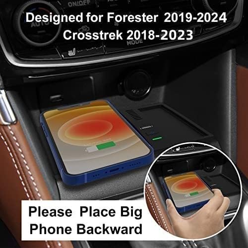 Wireless Charger for Subaru Forester 2019