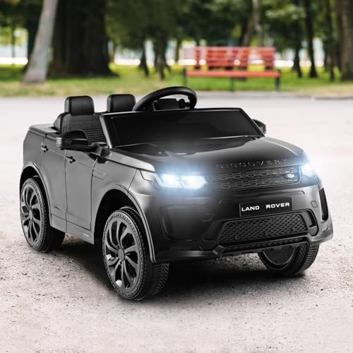 12V Kids Ride On Car (Black / 42.5” x 25.5” x 20”(L x W x H))