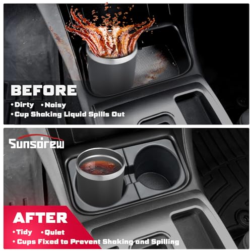 Car Cup Holder Inserts (For 05-17 Tacoma)