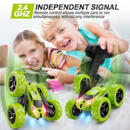 Remote Control Car for Kids Ages 6+ (Green)