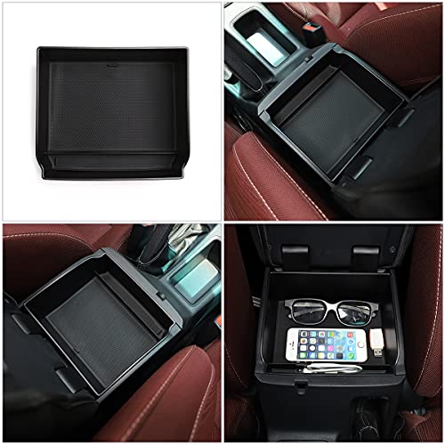 Car Center Console Armrest Storage Box Organizer Accessories Compatible with Toyot@ Hilux 2004 (2015-2022)
