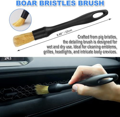 7PCS Car Detailing Brush Set