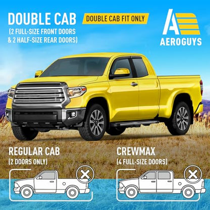 Extra Durable Window Deflectors Tape (For Toyota Tundra 07-21)