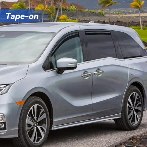 Window Visors Rain Guards for 2011 (2011-2017 Honda Odyssey)