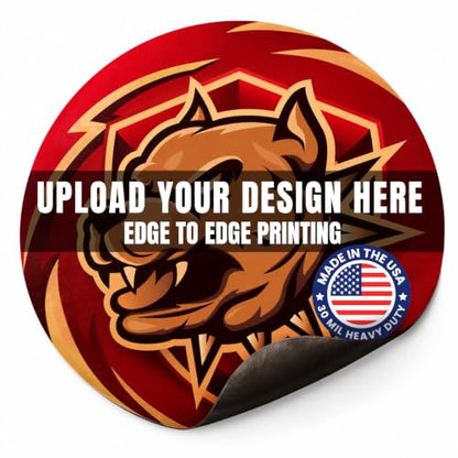 Customizable Round Magnet 6 Inch (1 Pack)