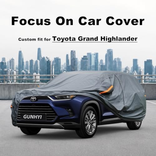 Premium Car Cover Custom Fit Toyota Grand Highlander (24 Toyota / 24.09 Toyota Grand Highlander)