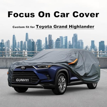 Premium Car Cover Custom Fit Toyota Grand Highlander (24 Toyota / 24.09 Toyota Grand Highlander)