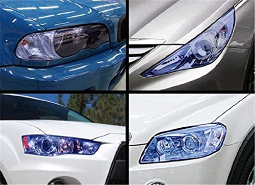 12 by 48 Inches Self Adhesive Headlight (Light Blue)