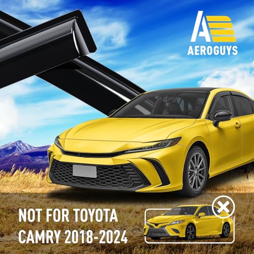 Extra Durable Window Deflectors Tape (For Toyota Camry 21-26 Sedan)