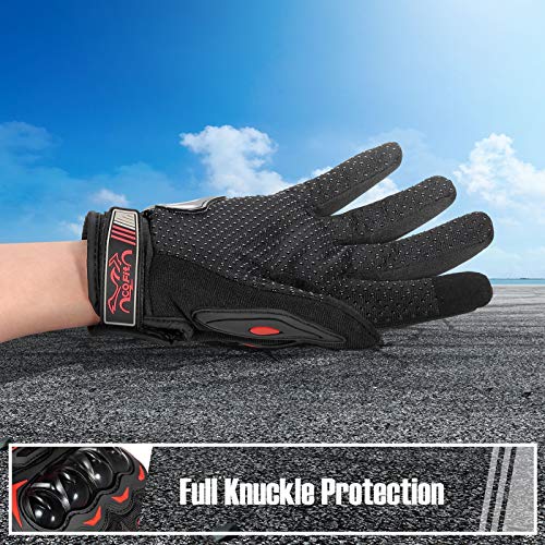 Motorcycle Gloves Breathable (7-red / XX-Large)