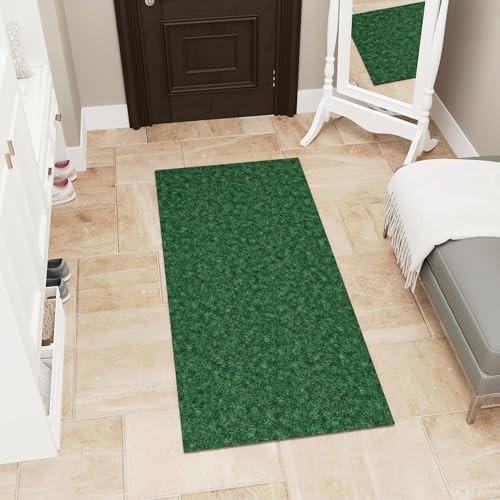3x3 Indoor Outdoor Door Mat (Green / 2'7" x 3' (Mat))