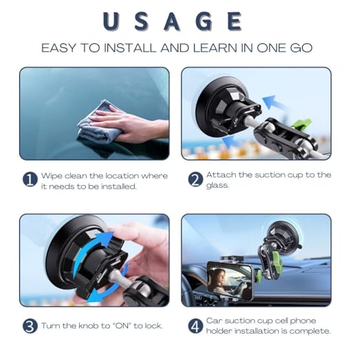 Suction Cup Phone Mount (Standard)