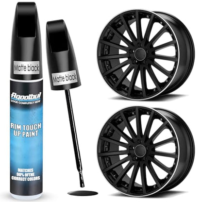 Matte Black Rim Touch Up Paint (Matte Black)