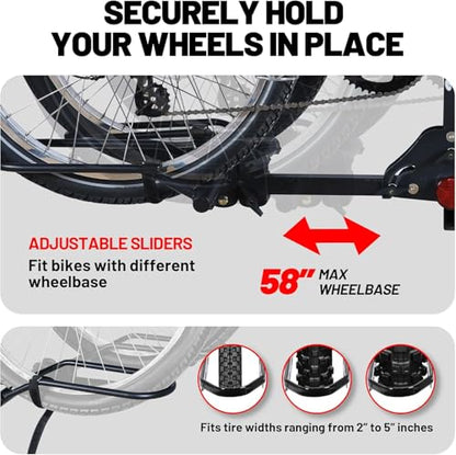 Bike Rack for Car (Ez-Fold 2-Bike Rack-Se)