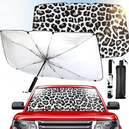 Car Windshield Sun Shade Foldable Umbrella Sunshade