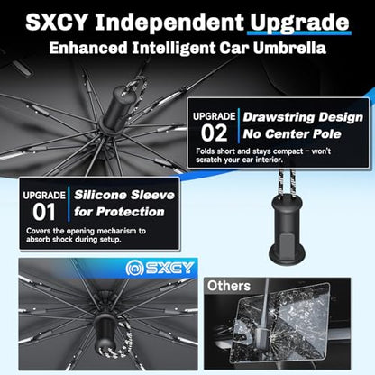 for 2022 2025 2026 Hyundai Tucson Windshield Umbrella Sunshade [Easier Foldable] for 2024