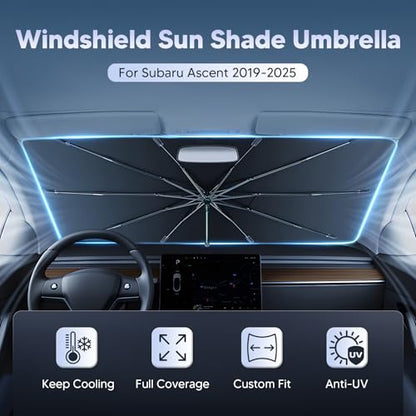Windshield Sun Shade Umbrella for 2019 (Subaru Ascent 2019-Present)