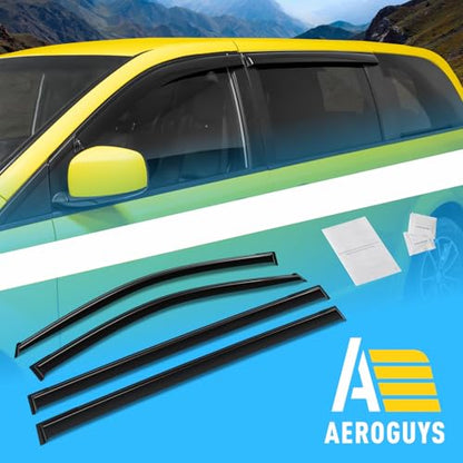 Extra Durable Window Deflectors Tape (For Dodge Grand Caravan 08-20 Tape-on)