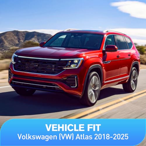 in Channel Vent Window Visors for VW Atlas Standard 2018 (Volkswagen Atlas 2018-2025)