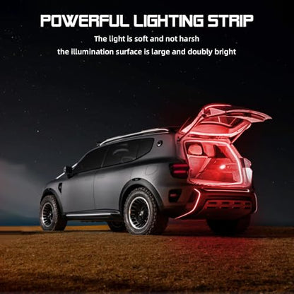 Car LED Strip Light For Trunk (Red / Standard-158 In.)