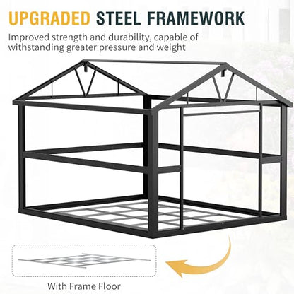 10x12 Ft Outdoor Storage Shed (10x12 FT/Base)