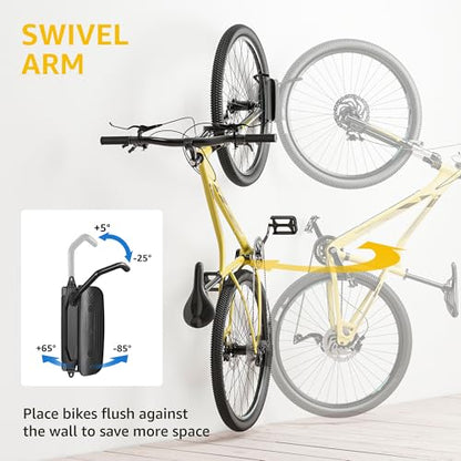 Swivel Bike Wall Mount (1 PACK)
