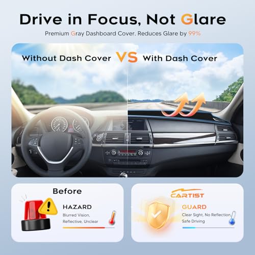 Dash Cover for 2008 (08-13 BMW X5(Black))
