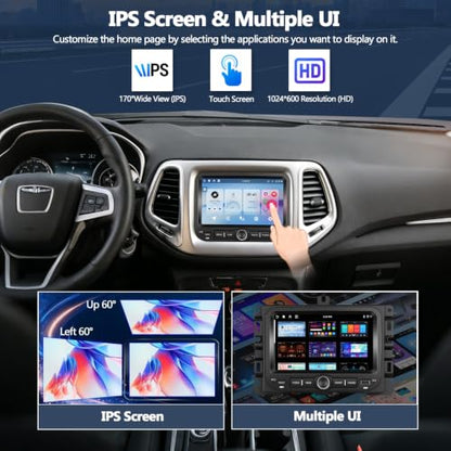 4G+128G Car Radio for Jeep Renegade 2015