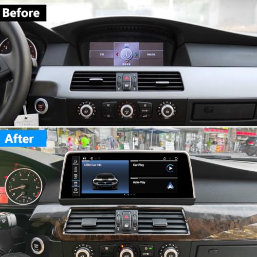 10.25" Vertical Linux Screen for BMW E60 E61 CCC 2005 (10.25" E60/E61 CCC Linux + AHD Camera)