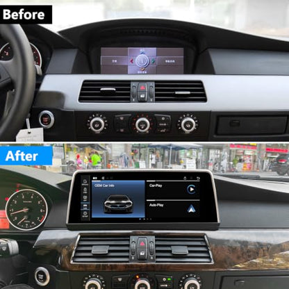 10.25" Vertical Linux Screen for BMW E60 E61 CCC 2005 (10.25" E60/E61 CCC Linux + AHD Camera)