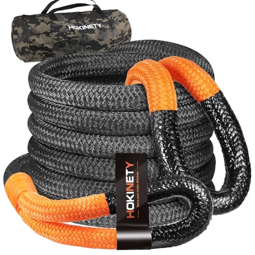Kinetic Recovery Tow Rope (Black / 1.26"x30ft)
