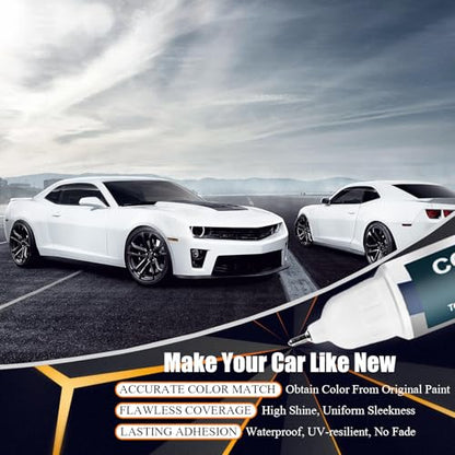 Summit White GAZ (Summit White(GAZ/WA8624) for 2024 Silverado/2025 Silverado/2024 Silverado EV/2024 Equinox/2024 Equinox EV/2024 Trax/2025 Trax/2024 Blazer EV/2025 Malibu/2024 Trailblazer/2024 Tahoe/2024 Colorado/2024 Express Passenger/2024 Express Cargo)
