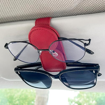 Sunglasses Holder for Car Visor (gray / 1 Pack)